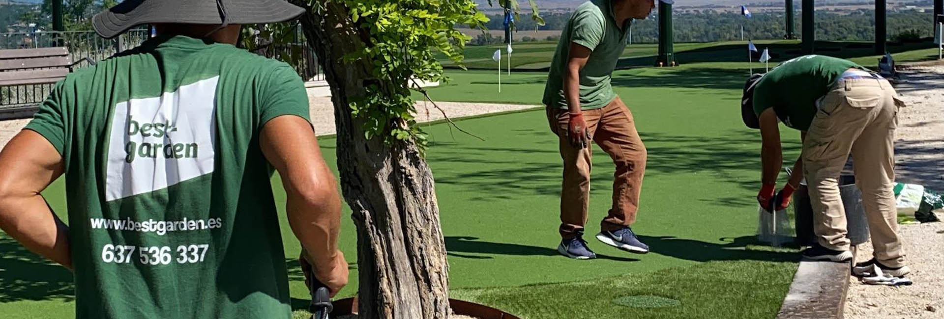 Venta e Instalación de Césped Artificial en Madrid